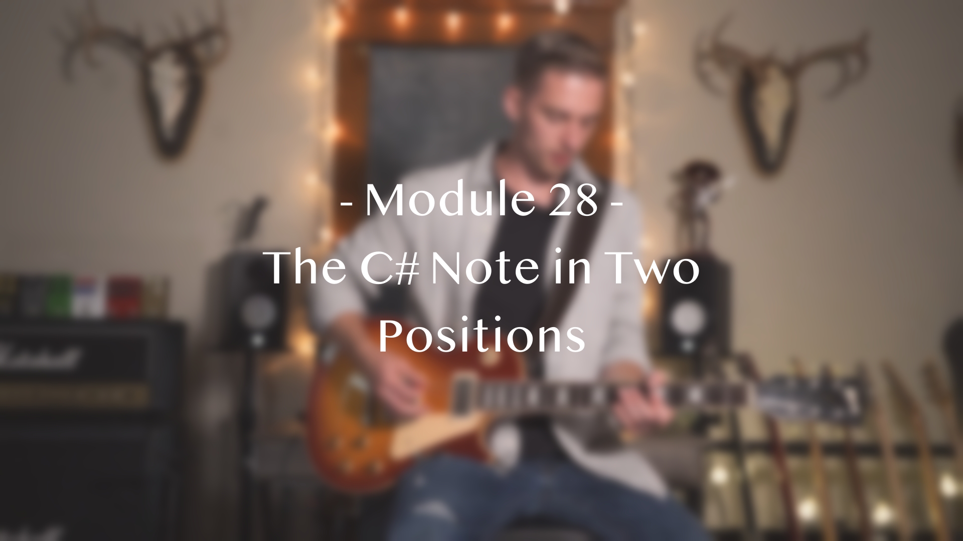 Module 28: The C# Note in Two Positions