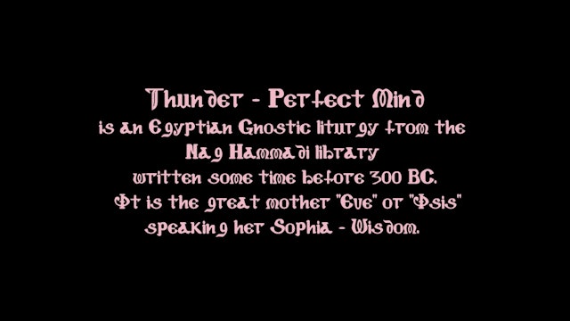 Omnisutra Gnosis - Thunder - Perfect Mind