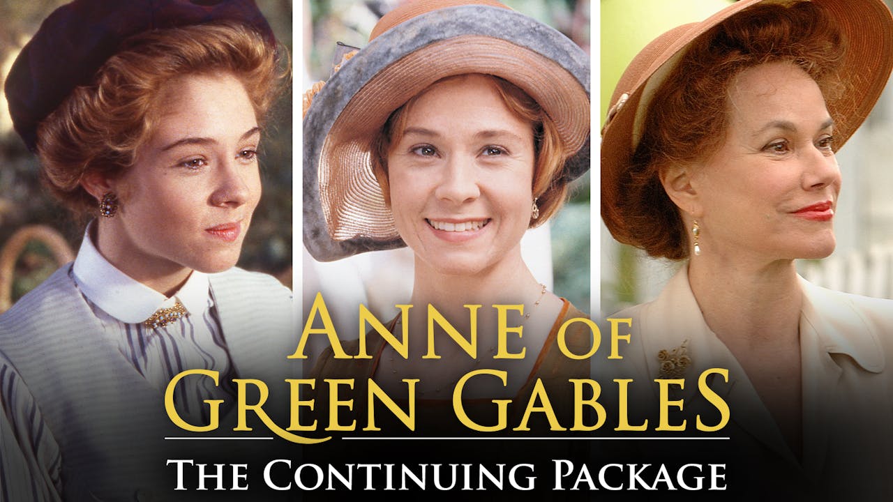 Anne of Green Gables: Continuing 3 Film Package