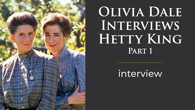 Olivia Dale Candidly Interviews Hetty...