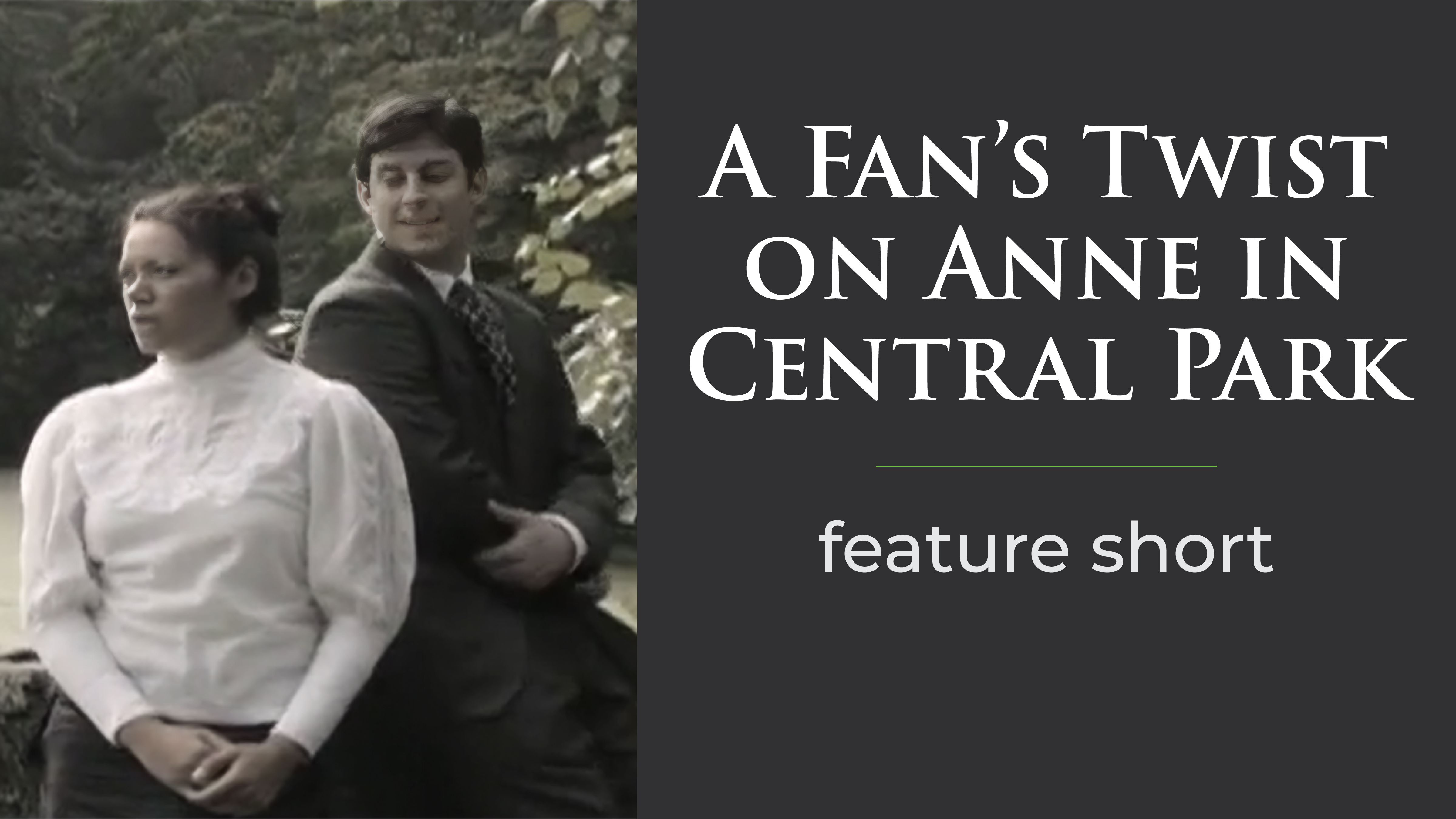 A Fan’s Twist on Anne in Central Park