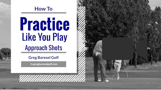 Practice Drills - Approach Shot Simul...