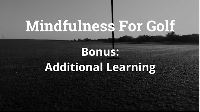 Lesson 1: Video 3 - HOW TO START USING MINDFULNESS