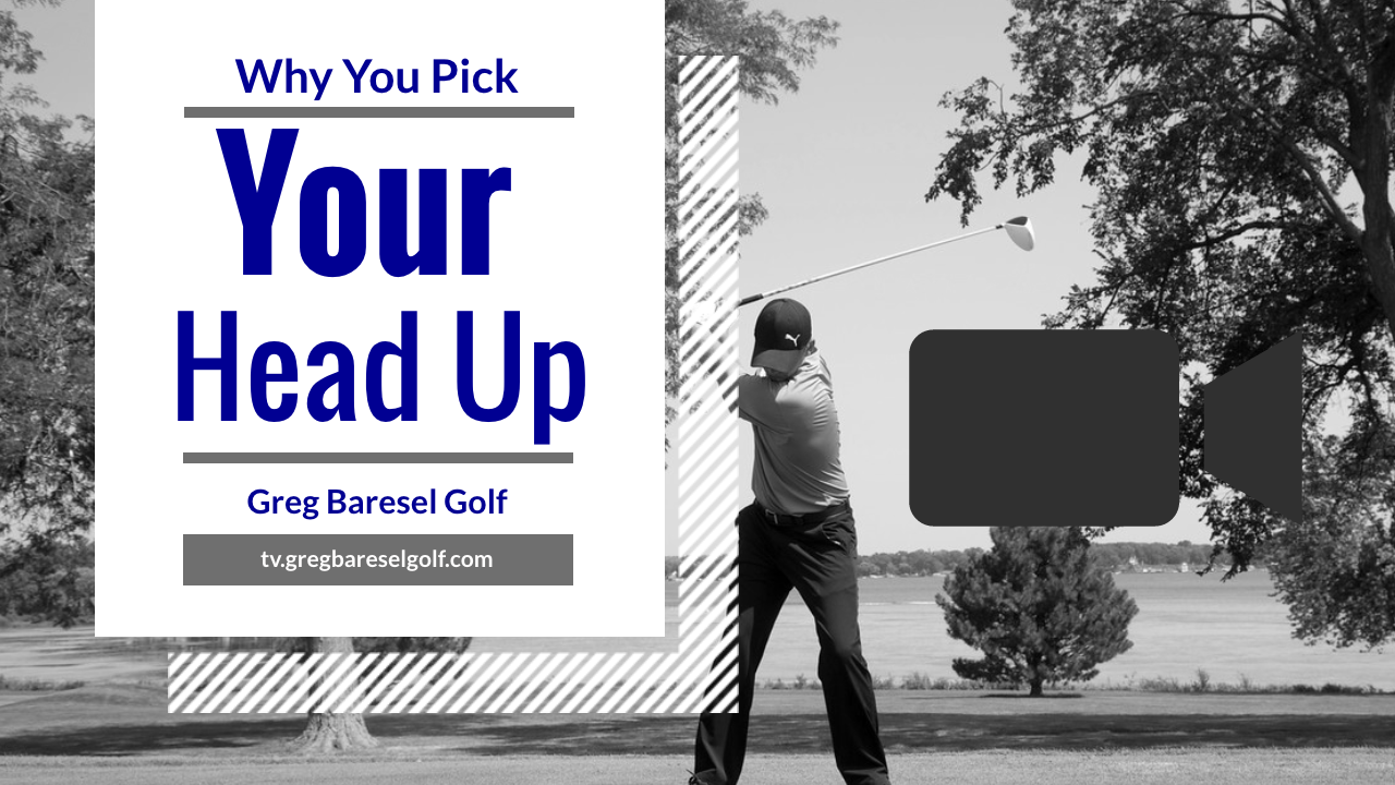 Why you pick your head up