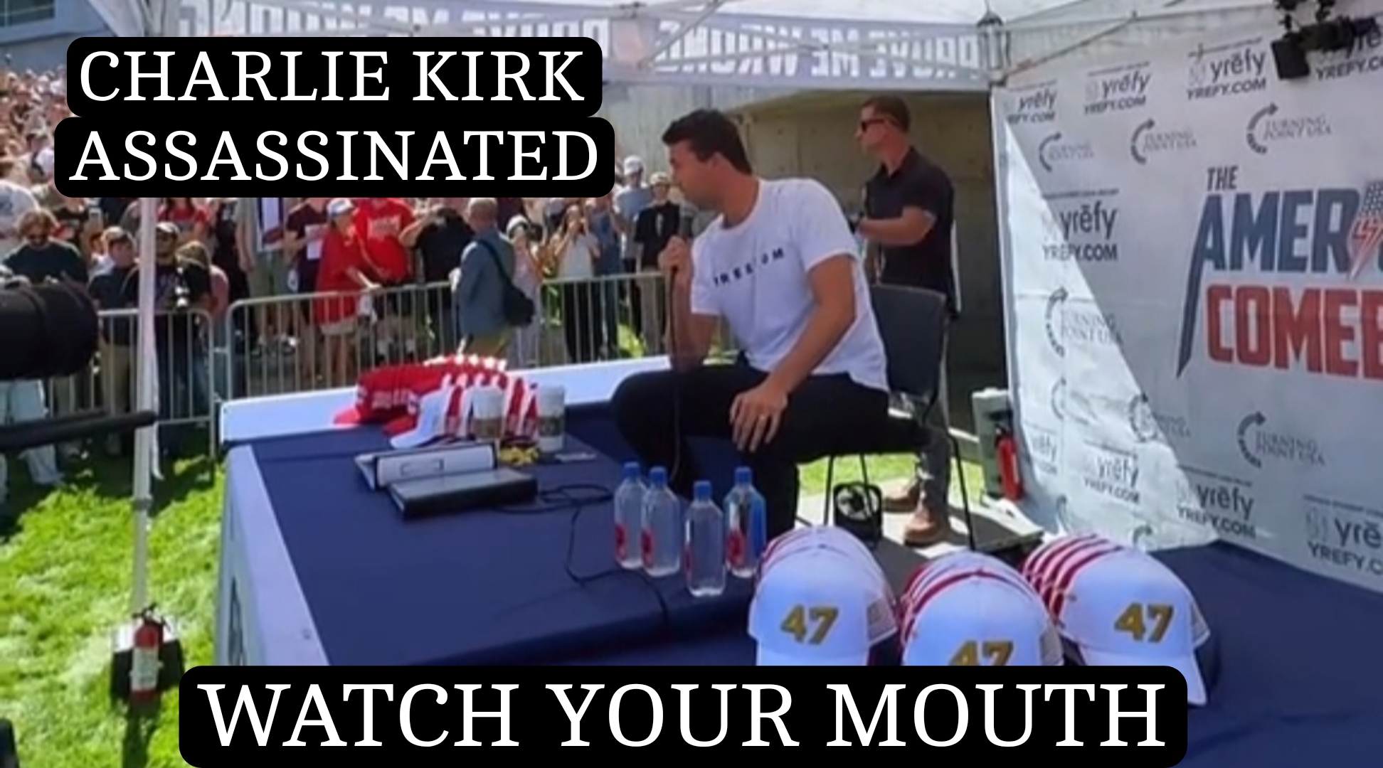 CHARLIE KIRK ASSASSINATION (PROVERBS 18:21)