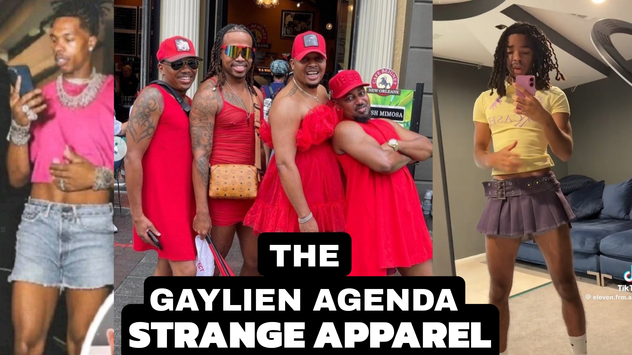 THE GAYLIEN AGENDA "STRANGE APPAREL"