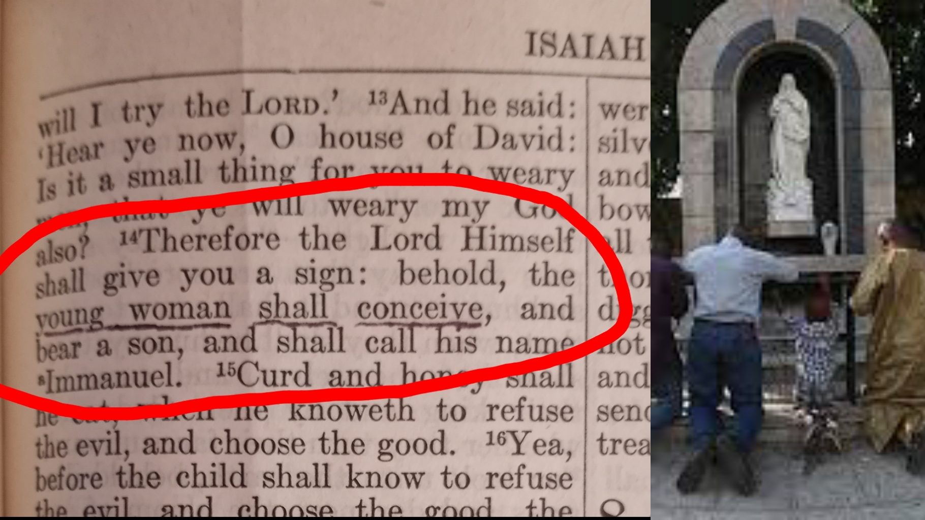 VIRGIN MARY NEVER EXISTED- SHE'S AN IDOL OF THE HEATHEN