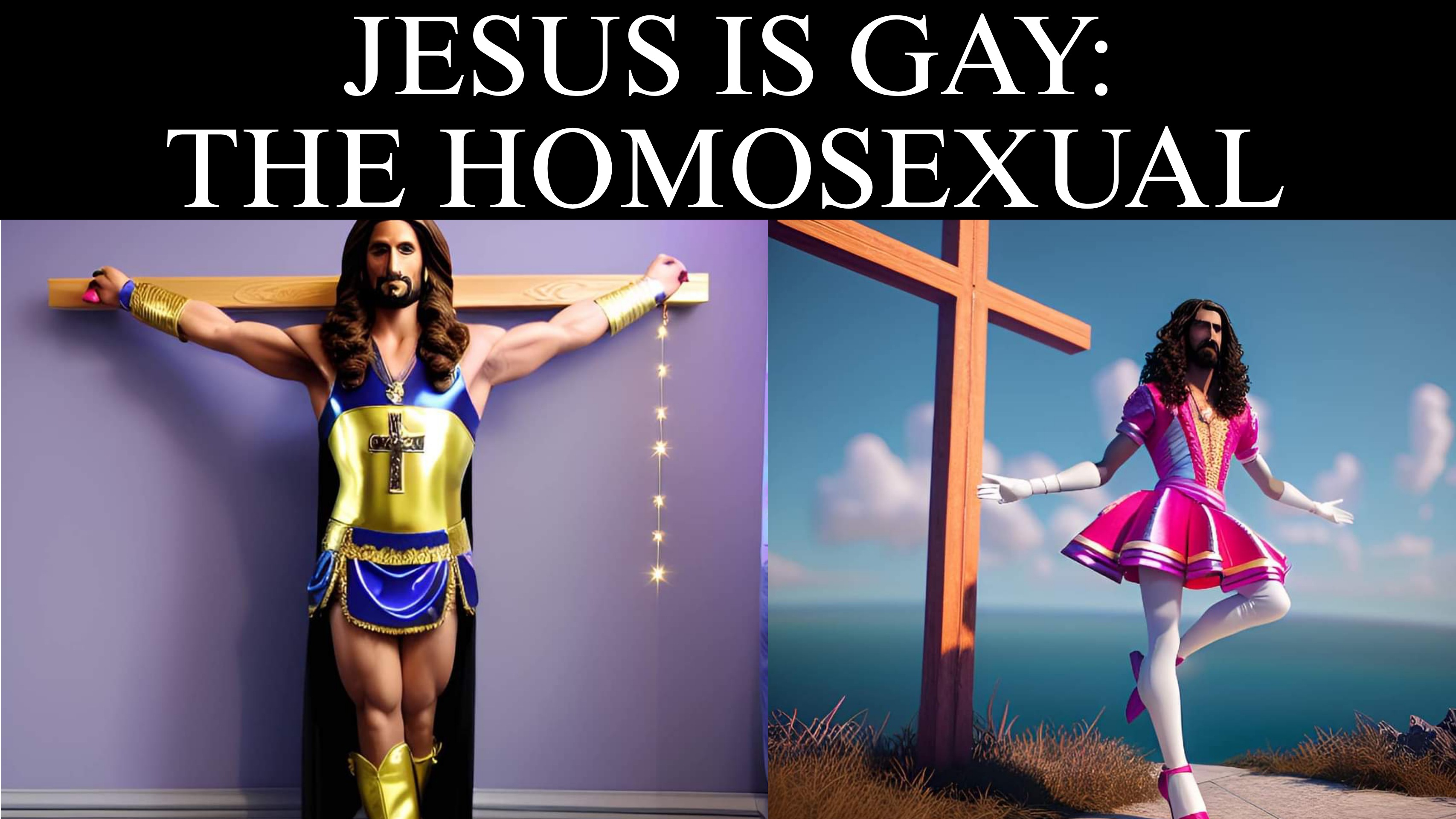 JESUS IS GAY: THE HOMOSEXUAL