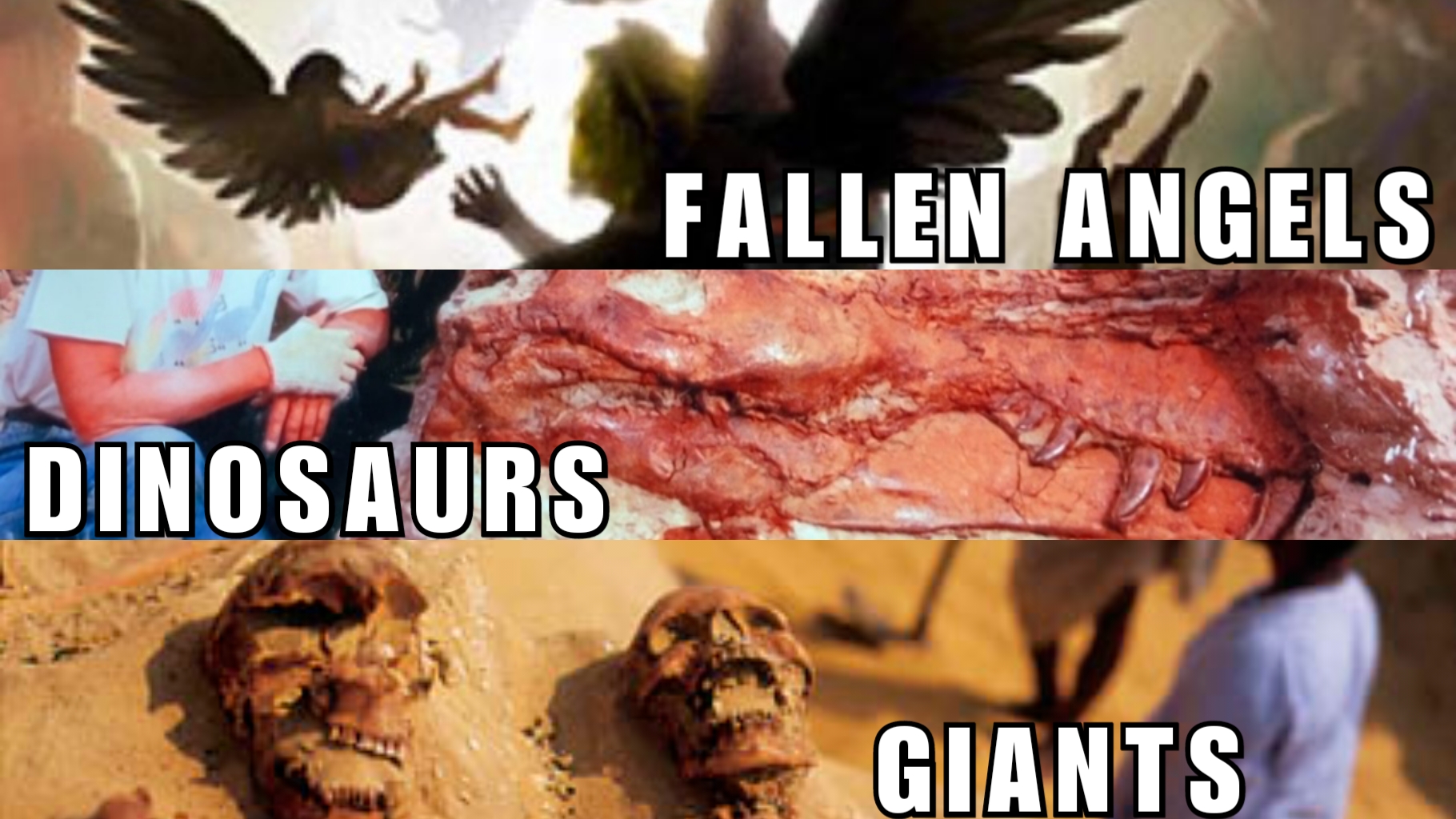 GIANTS DINOSAURS & FALLEN ANGELS PT.1