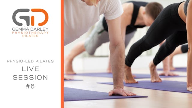 Live Zoom Pilates Class Recorded