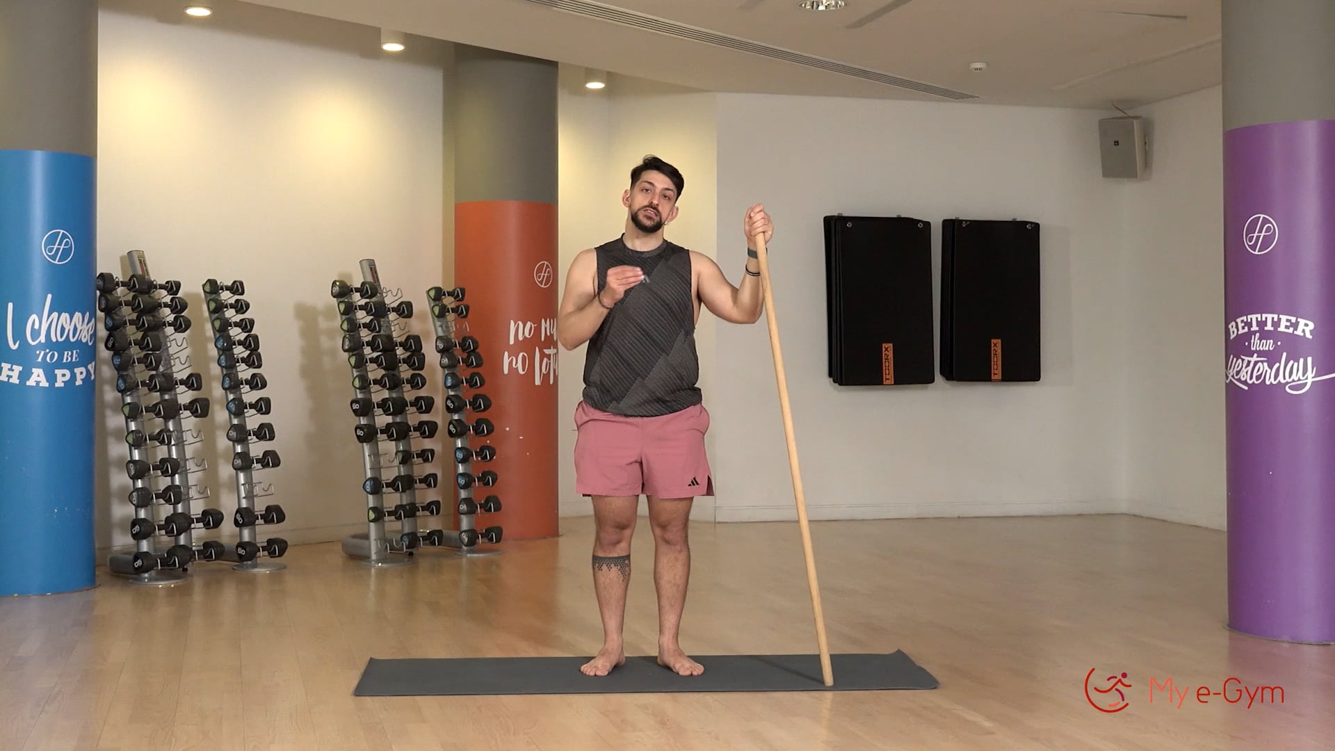 Pilates με τον Γιάννη Κουντούρη