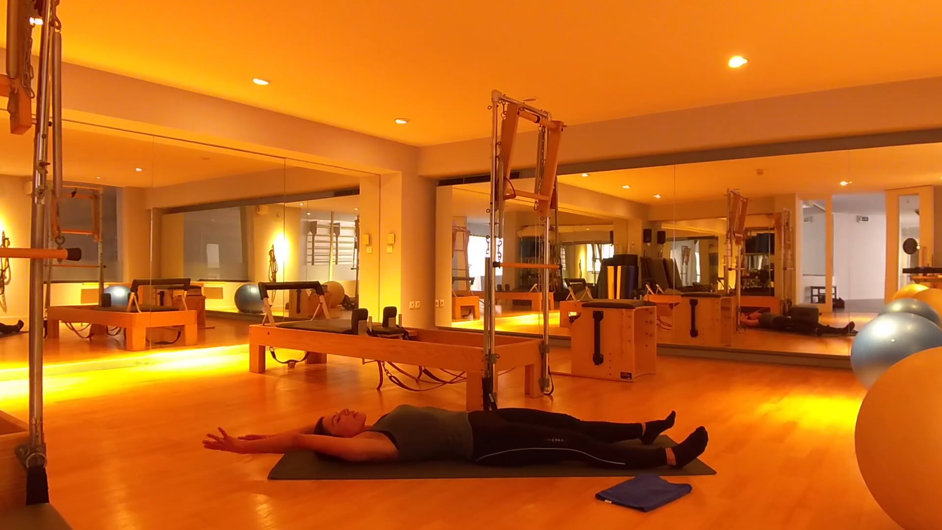 Stretching με την Μαρία Τσαπατσάρη