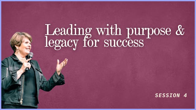 Leading With Purpose & Legacy for Success