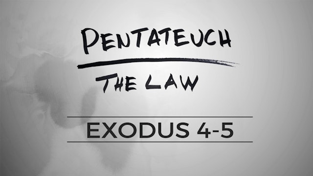 The Pentateuch - Lesson 29