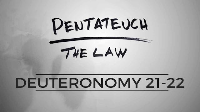 The Pentateuch - Lesson 103