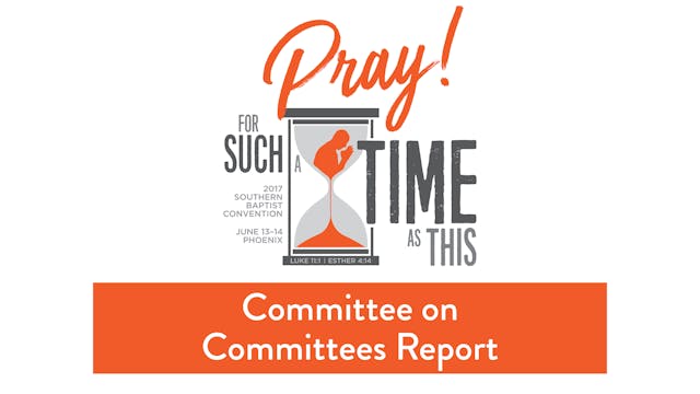 SBC17 | 11 - Committee on Committees ...