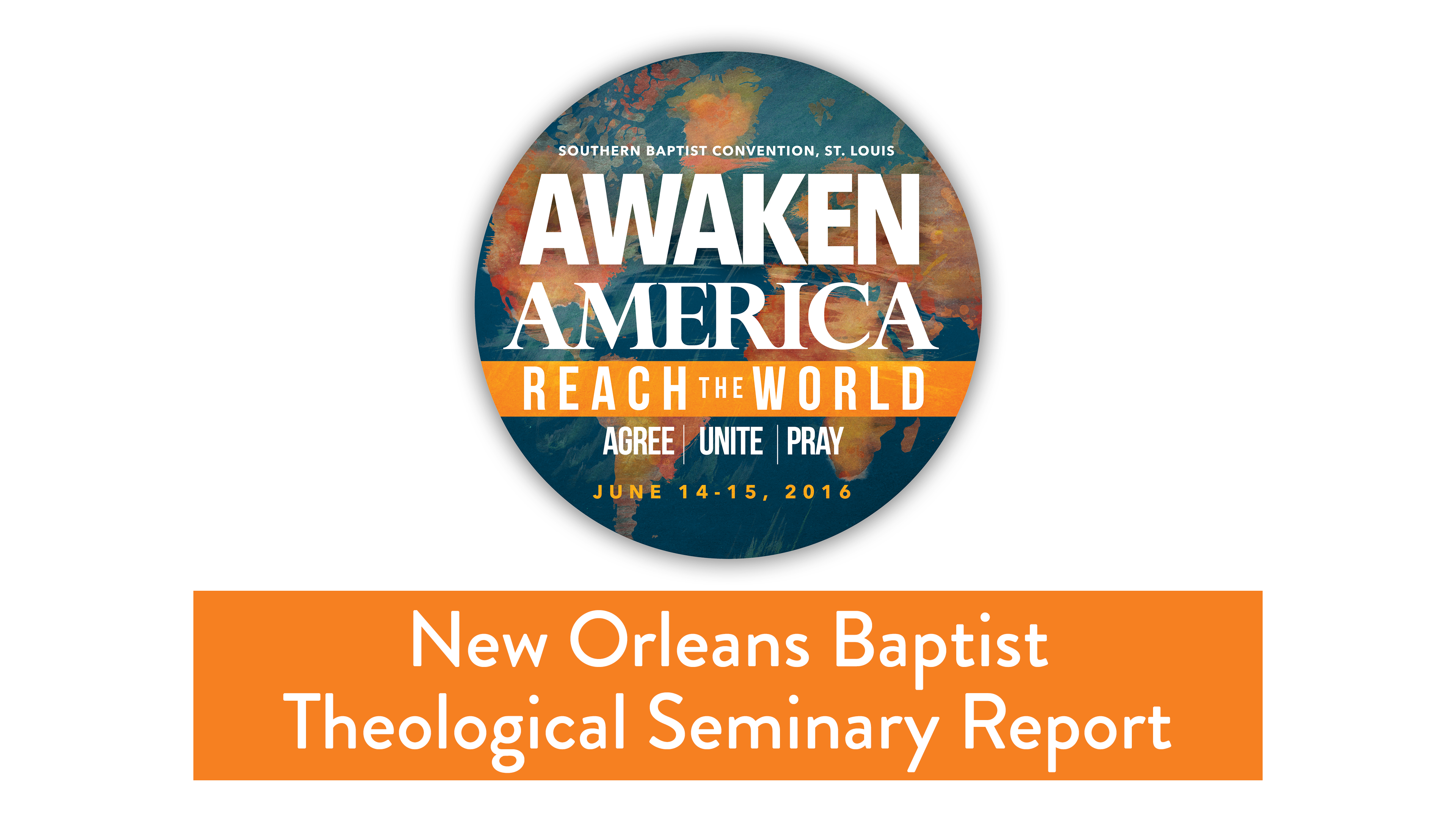 SBC16 | 39 - New Orleans Baptist Theological Seminary Report