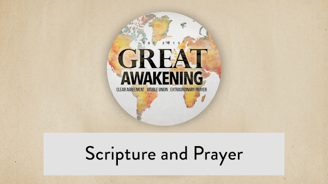 SBC15 | 50 - Scripture and Prayer