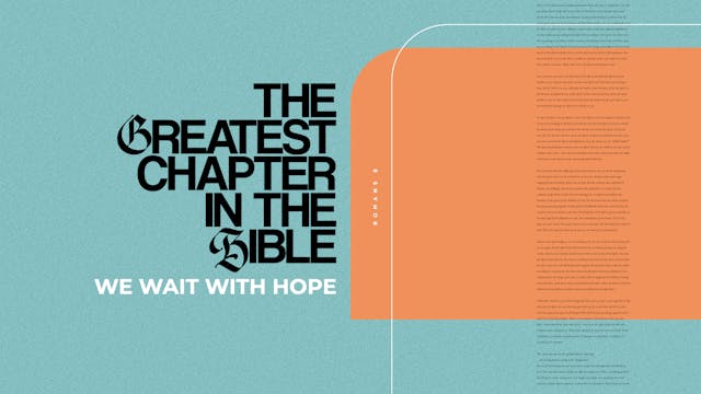 We Wait with Hope
