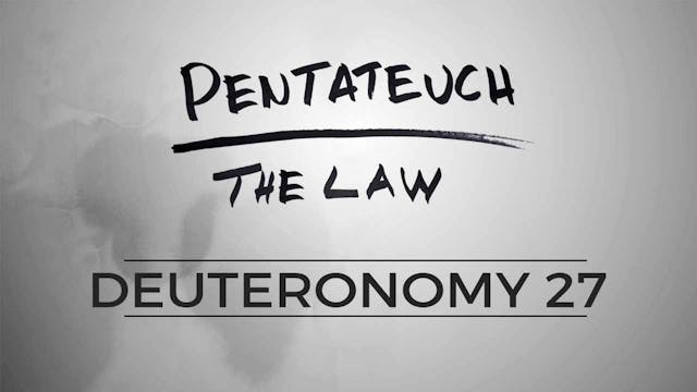 The Pentateuch - Lesson 106