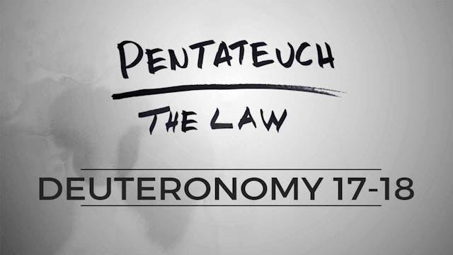 The Pentateuch - Lesson 101