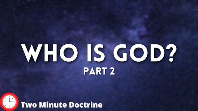 Who is God? PT2