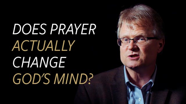 Does Prayer Actually Change God's Mind?