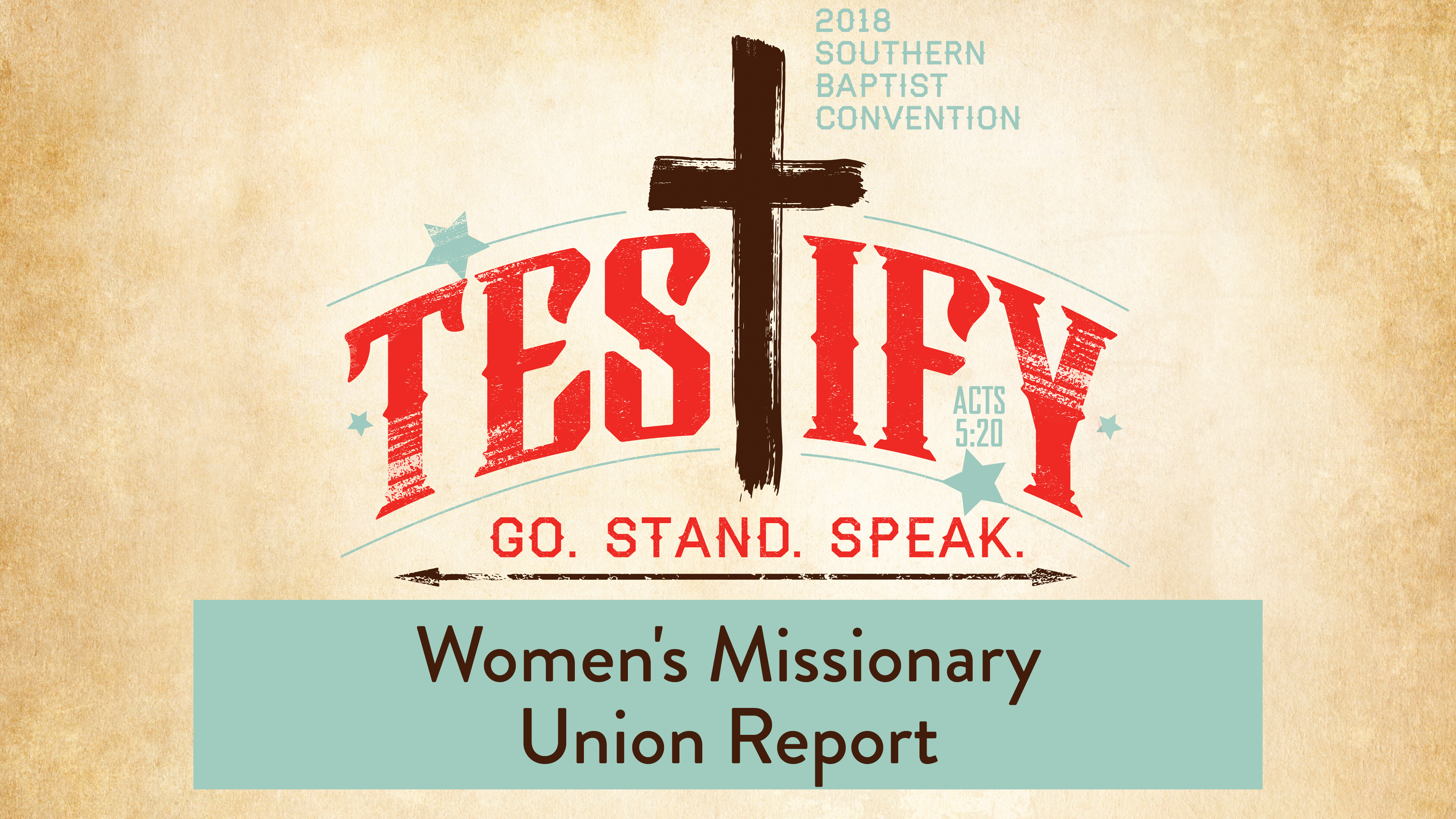 SBC18 | 32 - Women's Missionary Union Report