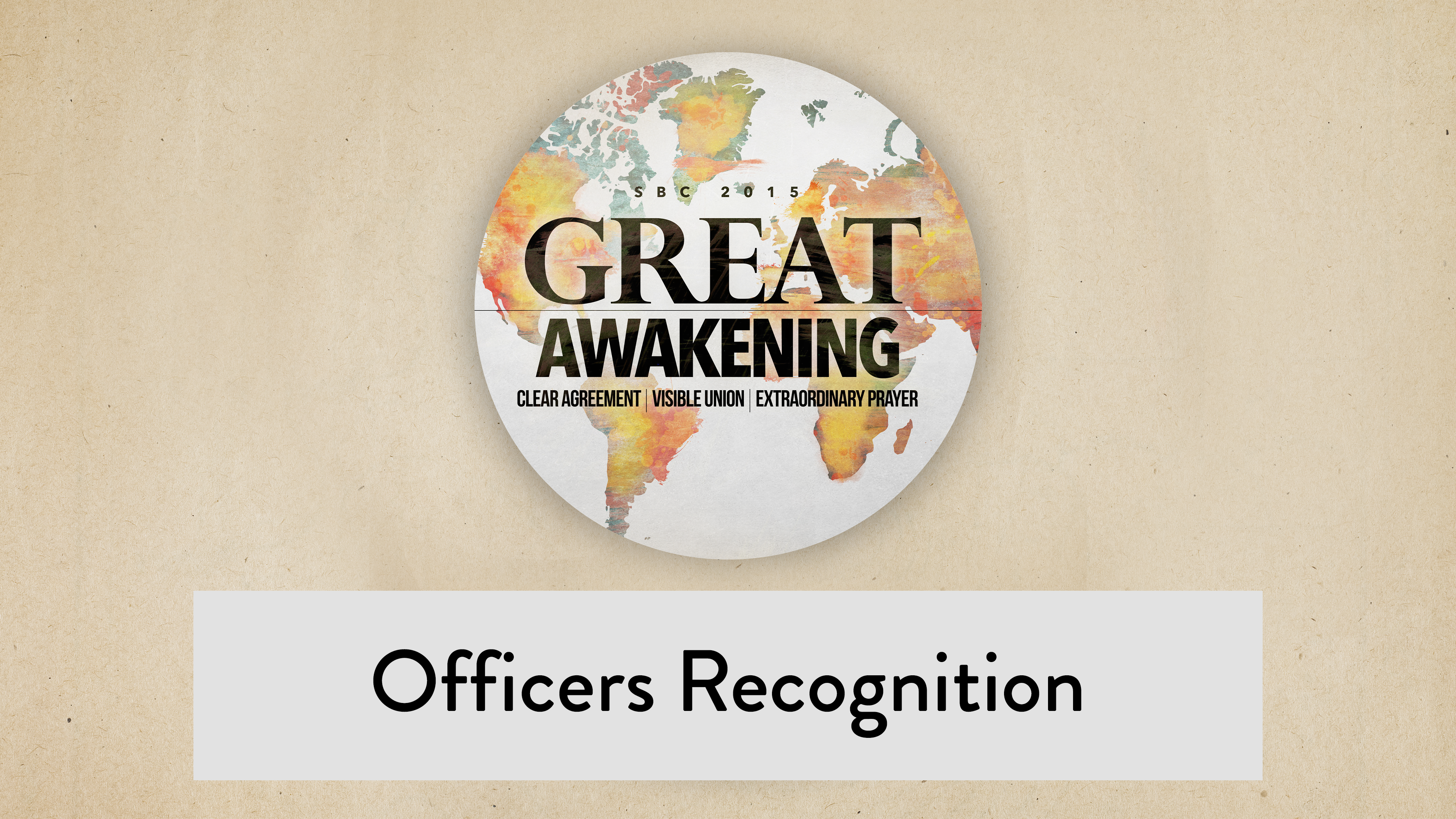 SBC15 | 47 - Officers Recognition