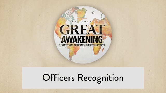 SBC15 | 47 - Officers Recognition