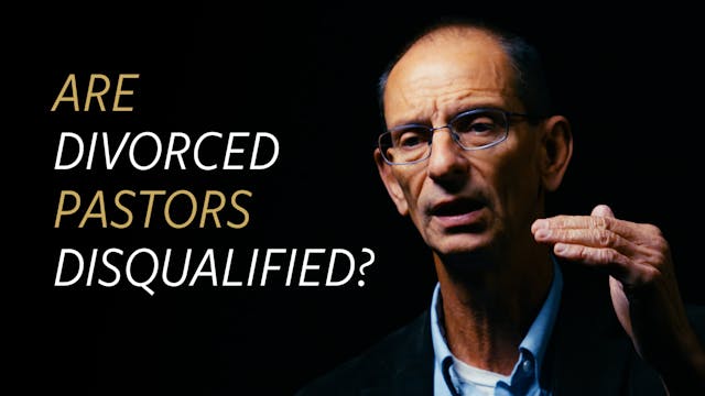 Are Divorced Pastors Disqualified?