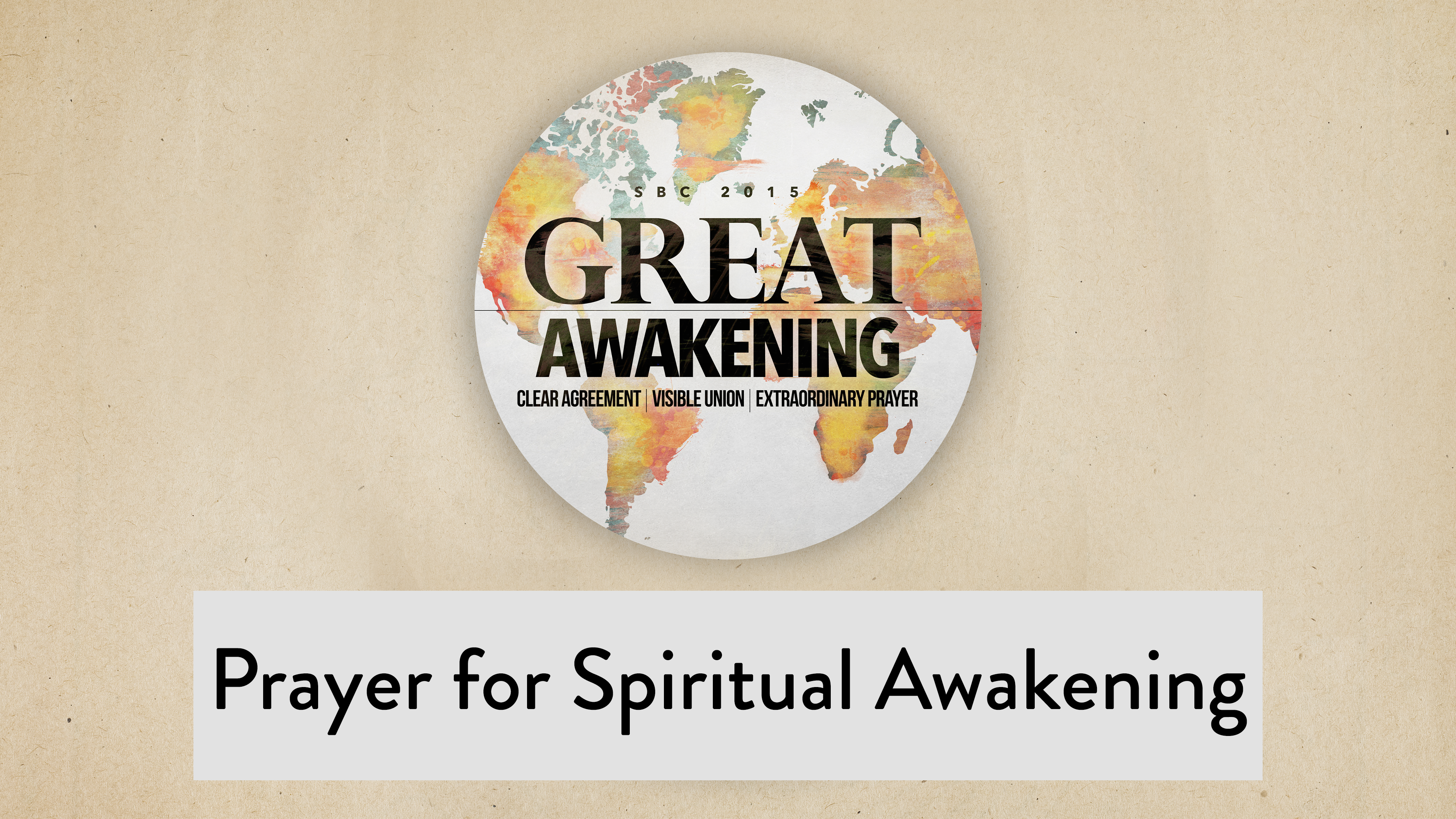SBC15 | 33 - Prayer for Spiritual Awakening