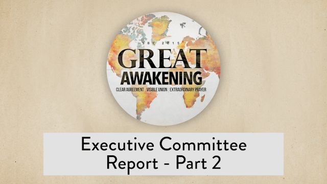 SBC15 | 27 - Executive Committee Repo...