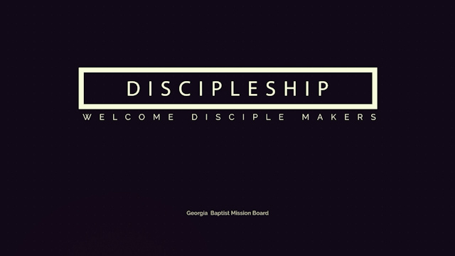 GA Baptist Discipleship Podcast