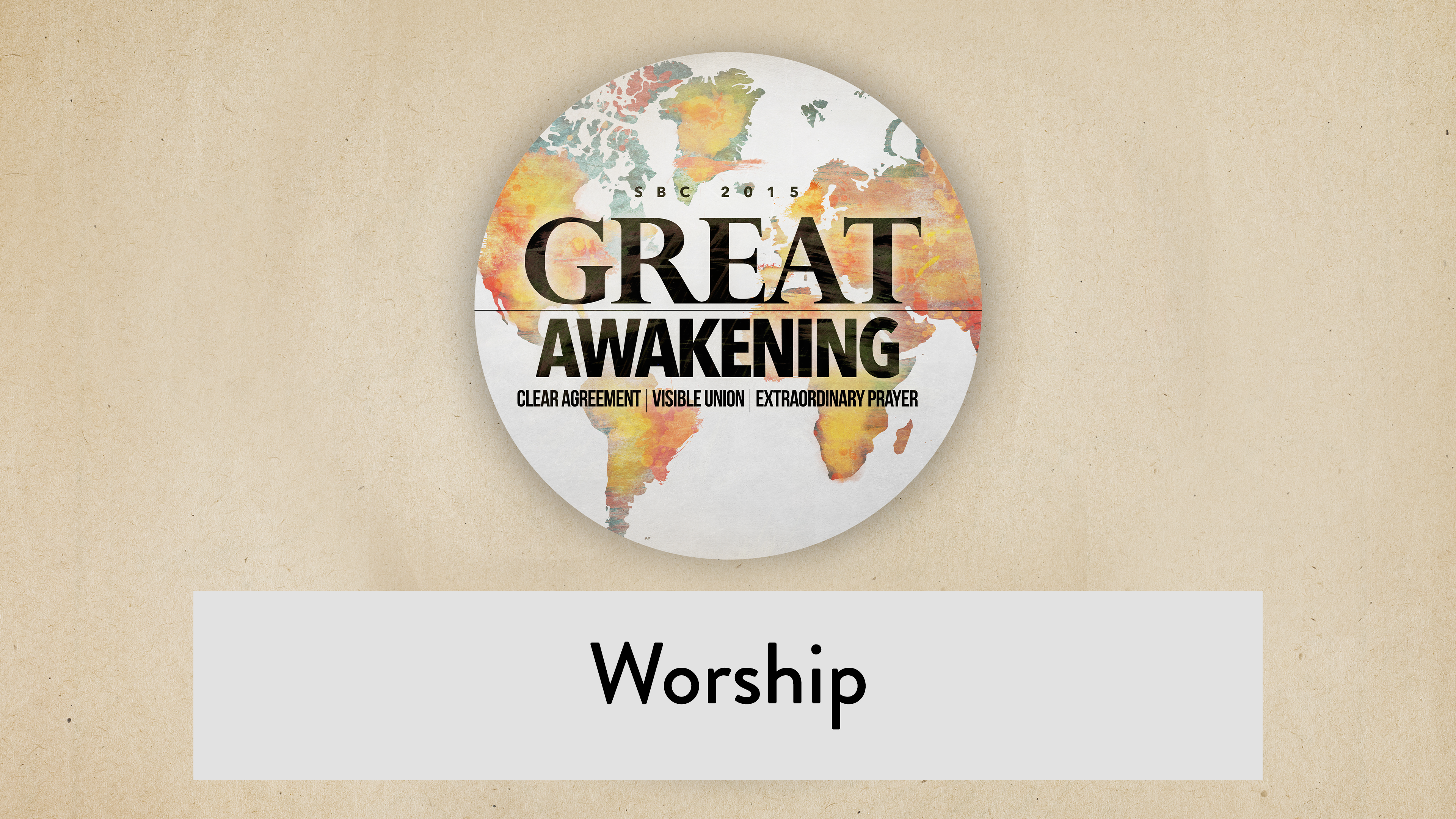 SBC15 | 25 - Worship