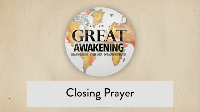 SBC15 | 14 - Closing Prayer