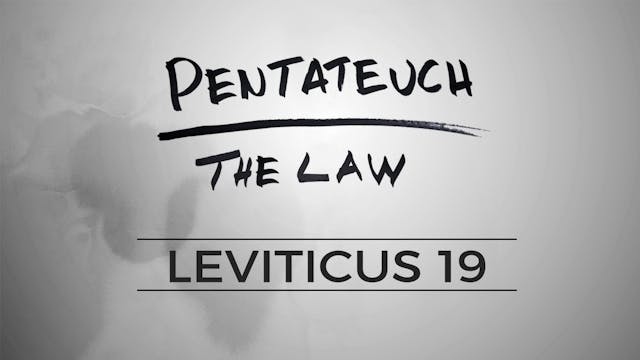 The Pentateuch - Lesson 65
