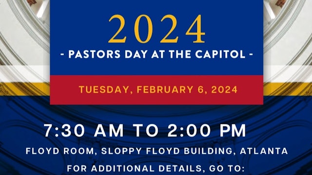 Pastors Day 2024 - Georgia Capitol