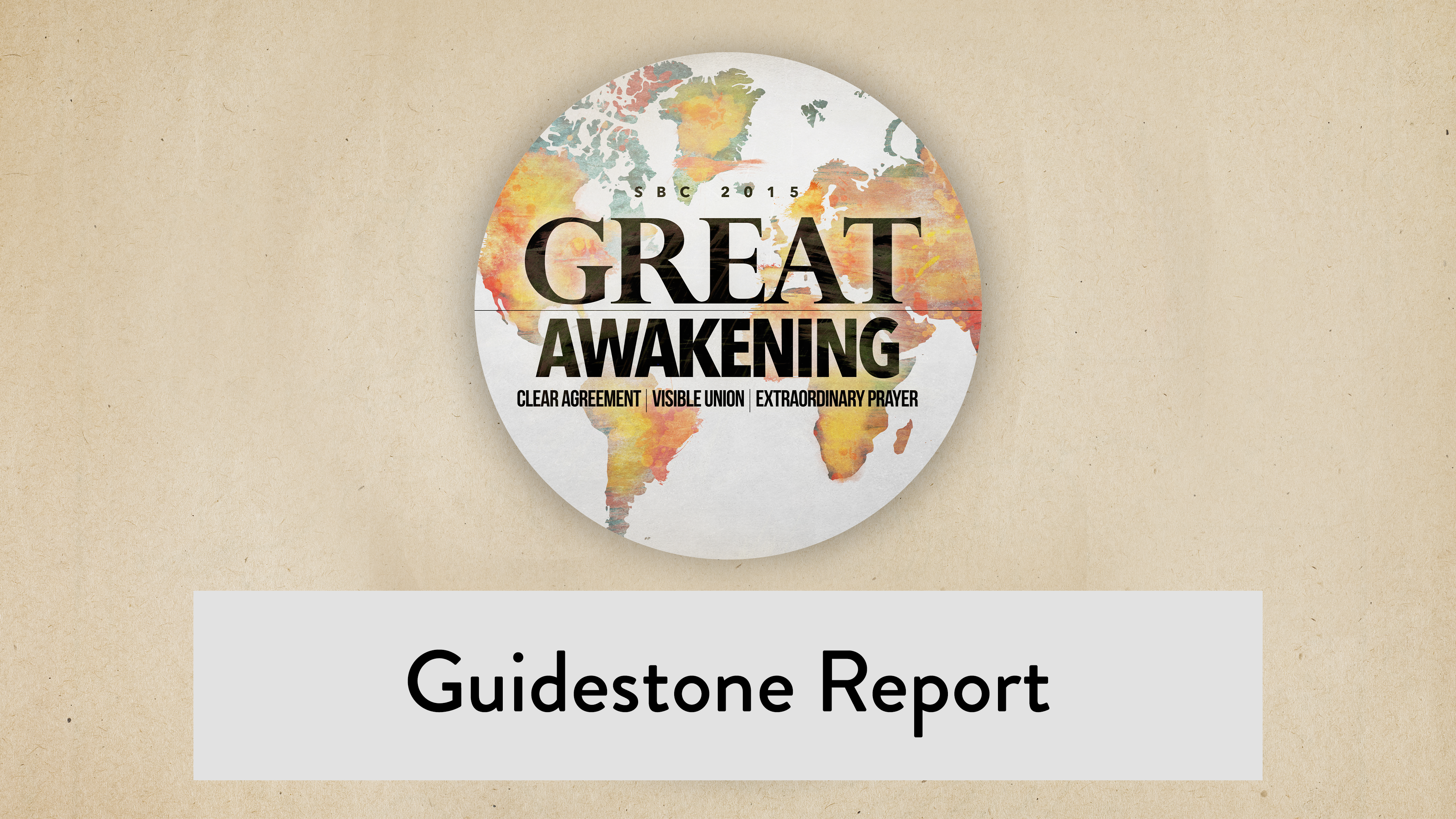 SBC15 | 21 - Guidestone Report