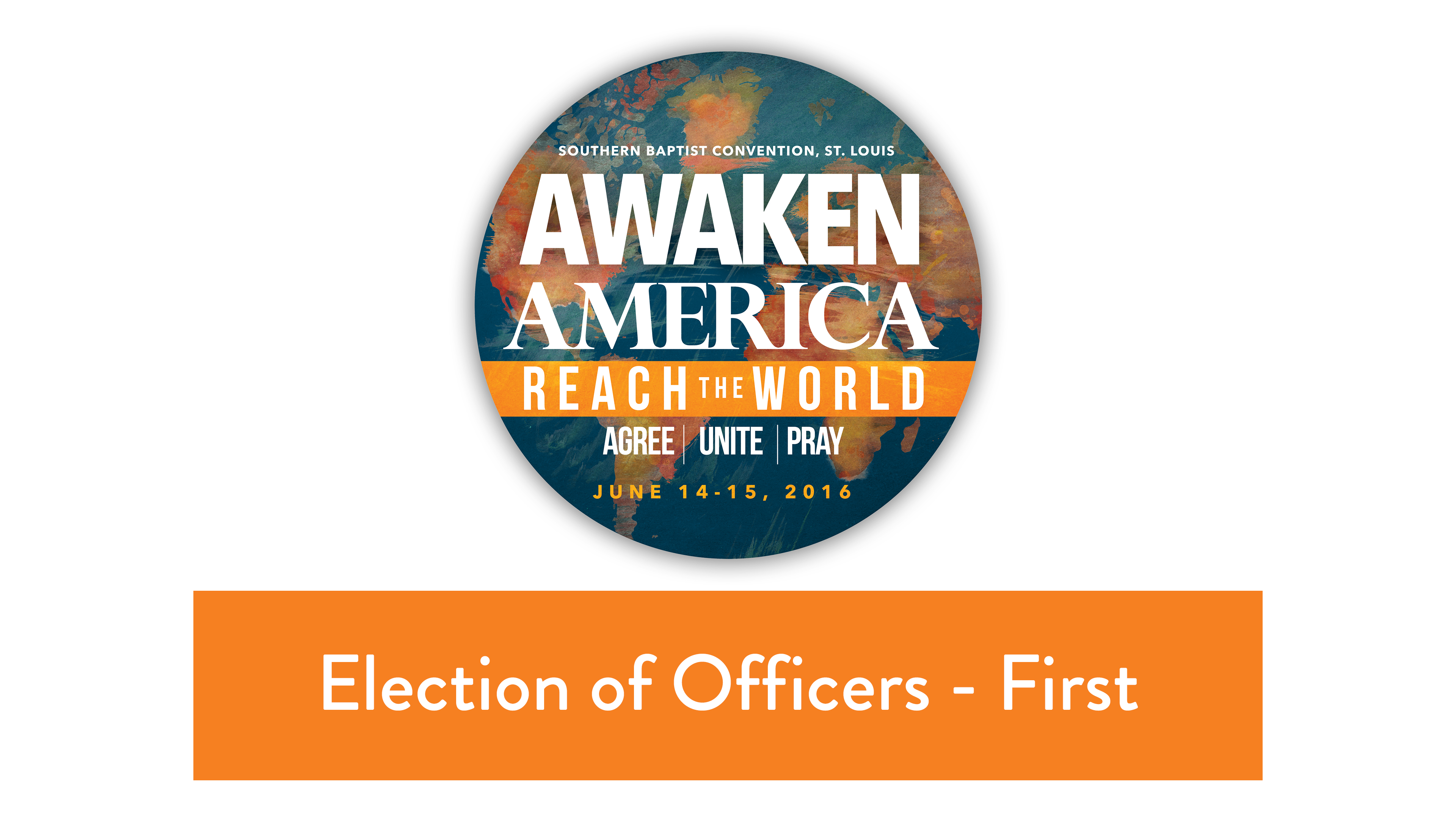 SBC16 | 20 - Election of Officers - First