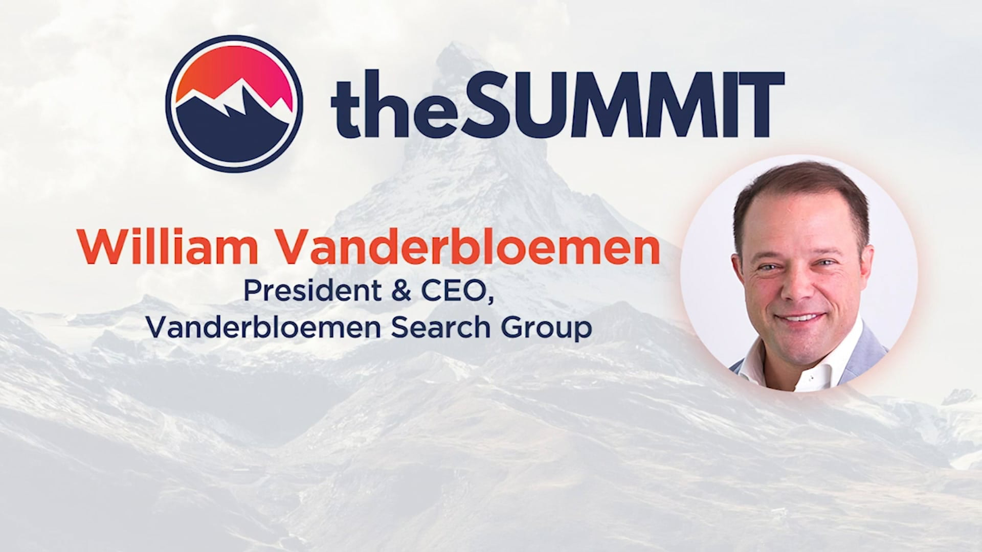 William Vanderbloemen 10/24/19 