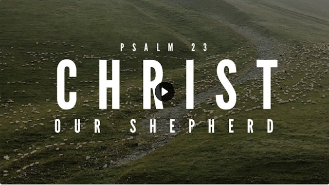 Christ our Shepherd: FBC Woodstock - July 31, 2022