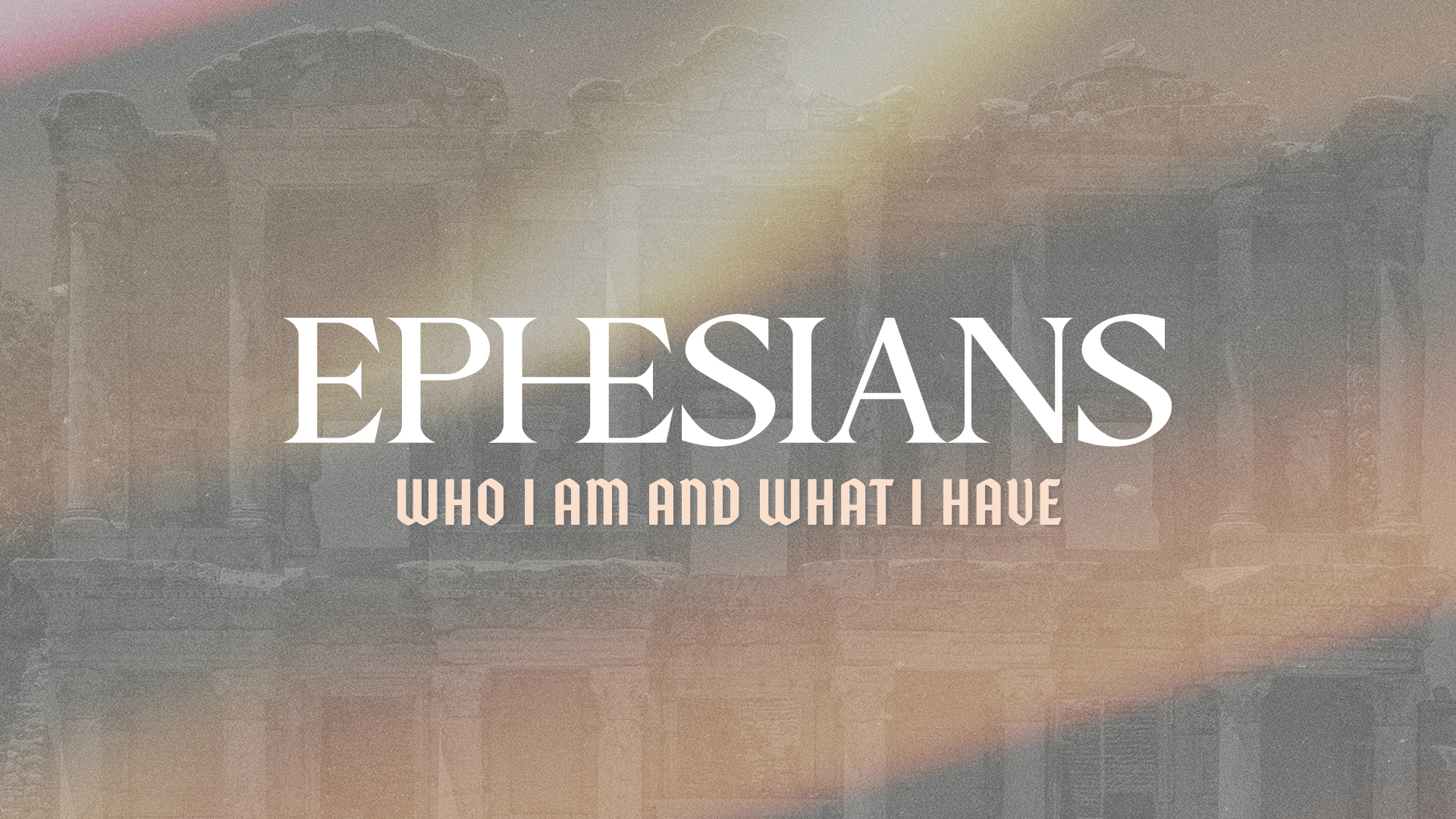 Who I Am and What I Have