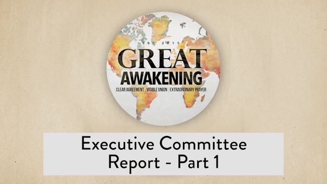 SBC15 | 18 - Executive Committee Report - Part 1