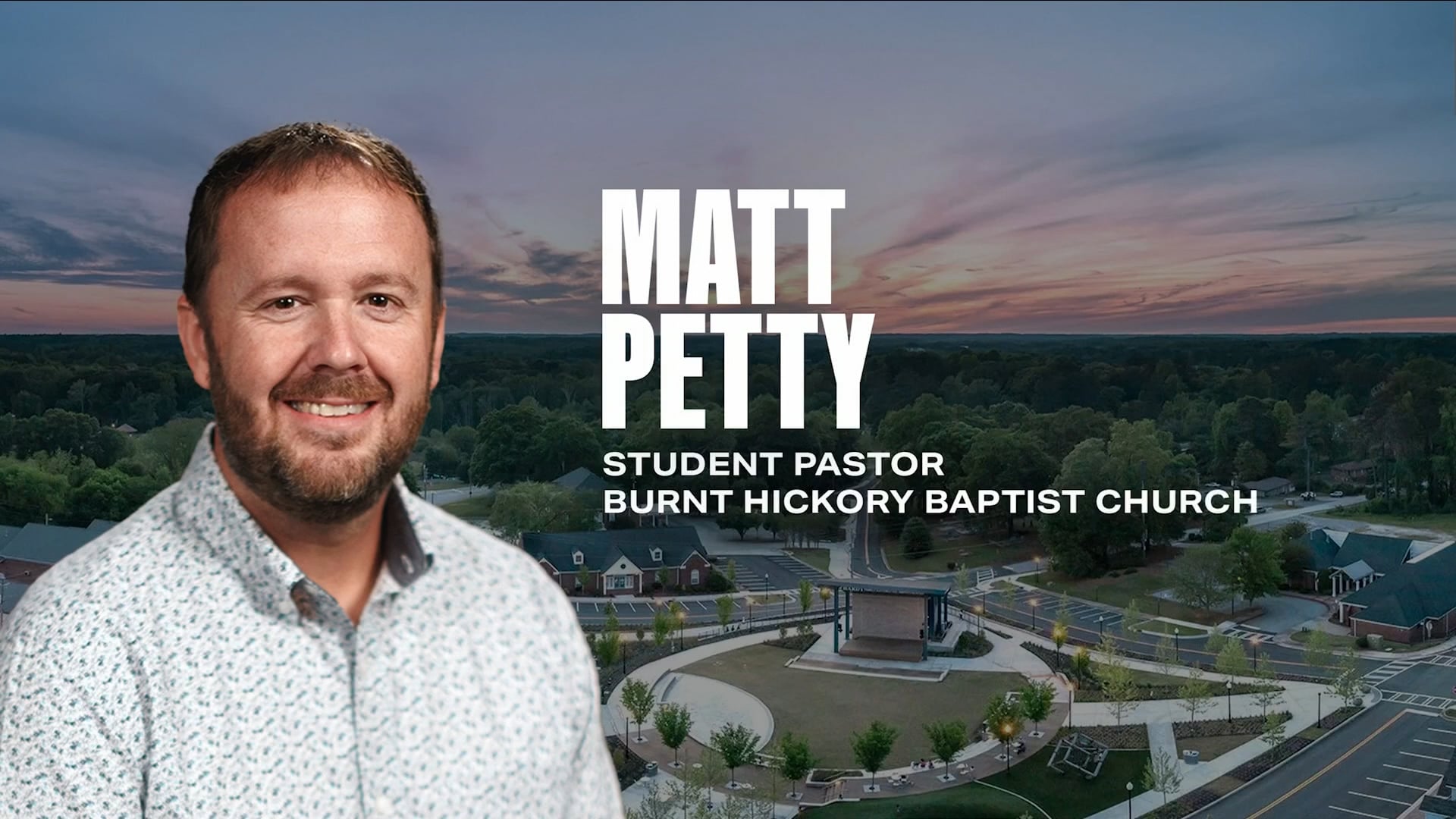 MATT PETTY SERMON