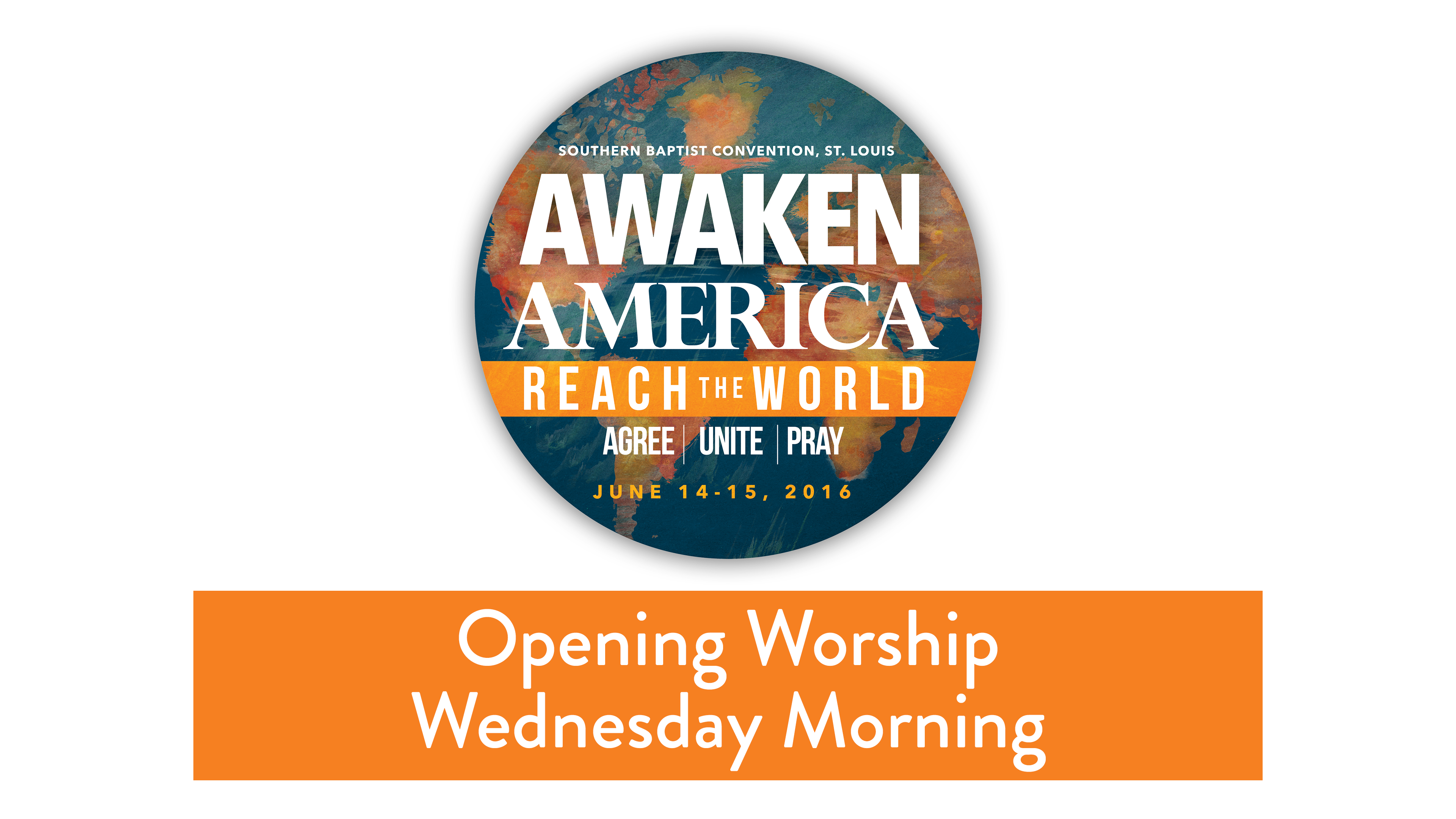 SBC16 | 31 - Opening Worship Wednesday Morning