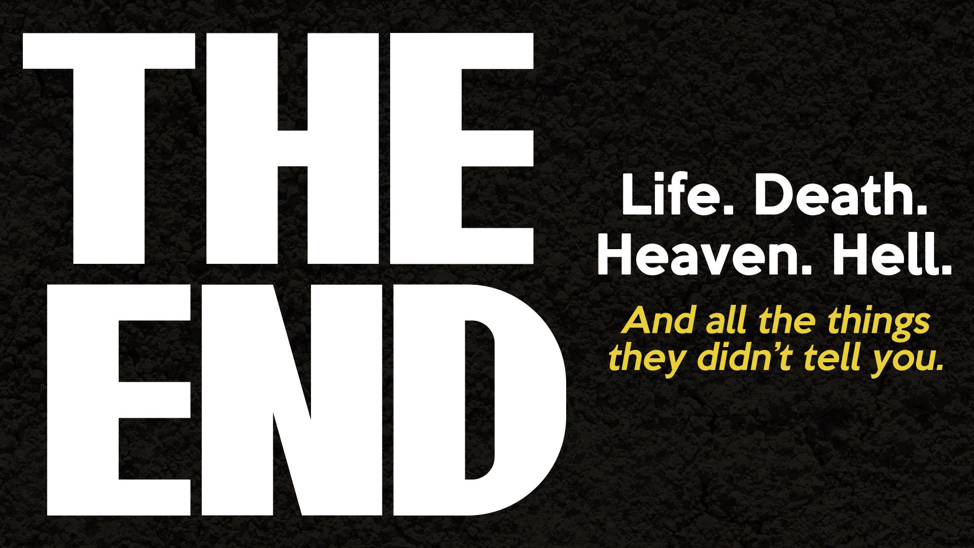 The END WEEK 3 - Bethlehem Church - September 25, 2022