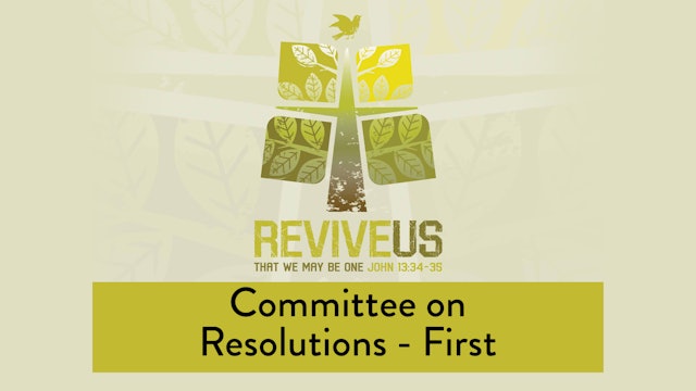 SBC13 | 34 - Committee on Resolutions - First