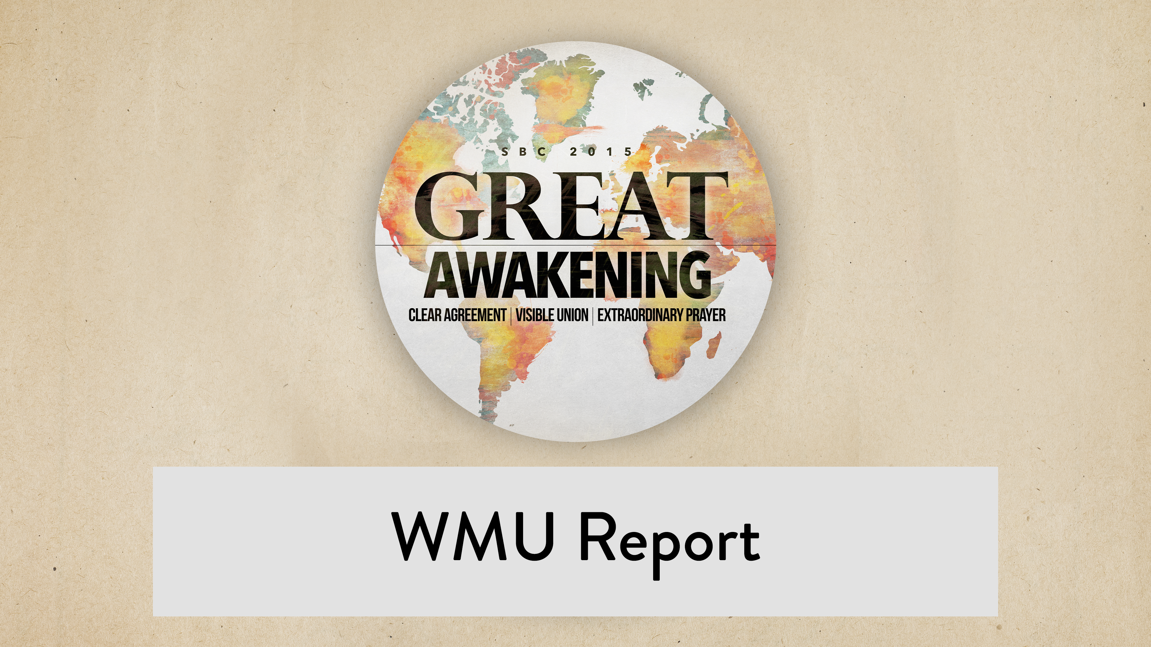 SBC15 | 40 - WMU Report
