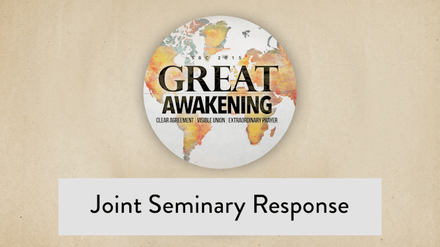 SBC15 | 13 - Joint Seminary Response